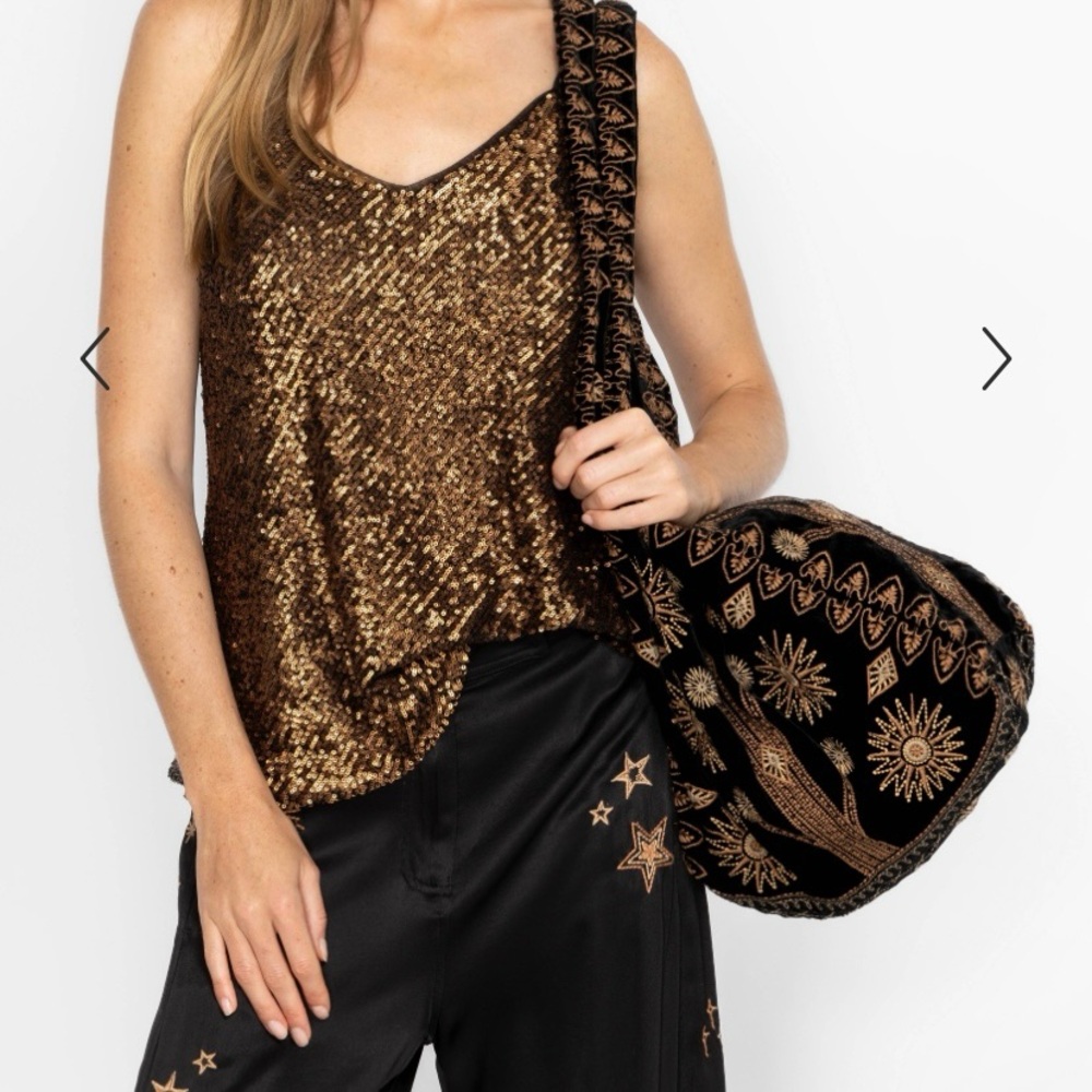 Heidi Velvet Slouchy Tote - Picture 6 of 11